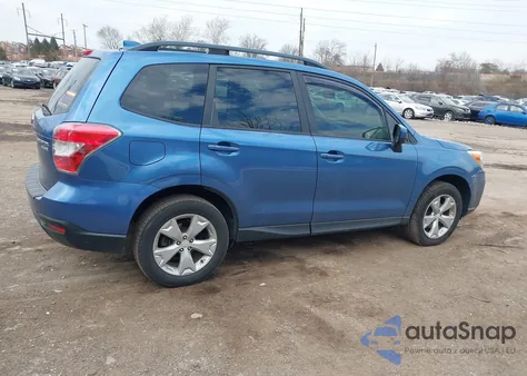 2016 Subaru Forester 2.5I Premium z USA, uszkodzony, nr VIN JF2SJAFC2GH543568